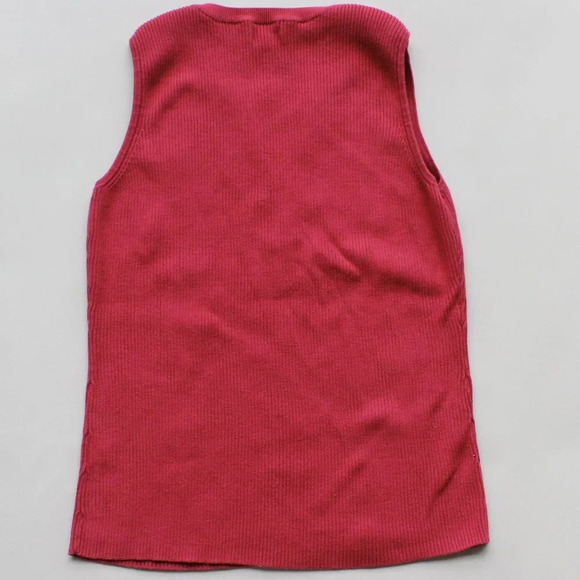 Croft & Barrow Knit Ribbed Tank - Picture 5 of 6